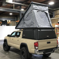 4x4 Pickup Truck With Roof Top Tent Steel Dual Cab Bed Canopy Topper for Ford Ranger for Toyota Hilux