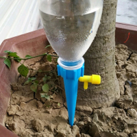 【Ainmax 艾買氏】自動滴水器 可調式 點滴 滴灌 自動灌溉 點滴式自動澆水器(適用於各種寶特瓶)