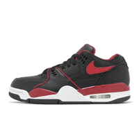 Nike 休閒鞋 Air Flight 89 Low 男鞋 黑 紅 復古 低筒 FZ3045-001