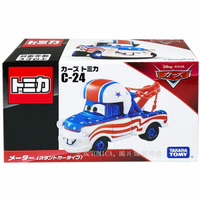 【Fun心玩】DS16652 正版 日本 多美 C-24 脫線 (特技車版) CARS 汽車總動員 脫線車 拖車