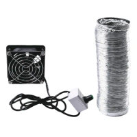 USB Adjustable Speed Solder Smoke Absorber ESD Fume Extractor Fan Pipe Duct Exhuast Fan With Pipe Tub Ventilation Fan Hot Sale