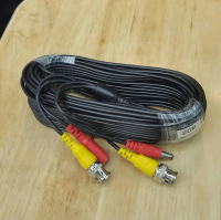 Kabel CCTV 20M Jadi Sudah Lengkap BNC Jack DC Tinggal Pakai 20 Meter