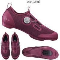 Shimano SH IC5 IC501 cycling indoor shoes training riding platform MTB bike sneaker self-locking man lock shoes