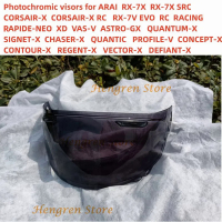 Photochromic Visor สำหรับ ARAI RX-7X RX7X CORSAIR-X RC RX-7V RX7V CHASER-X XD ASTRO-GX QUANTUM-X SIGNET-X QUANTIC