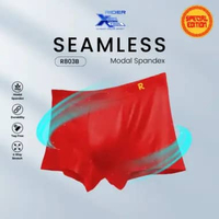 Rider Special Imlek Xtracool Boxer Brief Seamless Modal Spandex - Boxer Pria R803B isi 1 Pc Karet Le