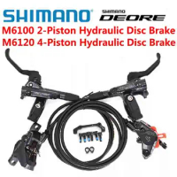 SHIMANO DEORE M6100 m6120 Brake Groupset DEORE Brake Front&amp;Rear Mountain Bikes Hydraulic Disc Brake MTB