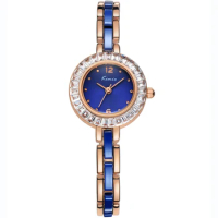 Kimio Brand Women Imitation Ceramics Bracelet Quartz Watch Fashion Ladies Crystal Diamond Dial Watch Women's Watches