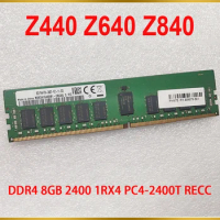 1PCS Server Memory For HP Z440 Z640 Z840 809079-581 DDR4 8GB 2400 1RX4 PC4-2400T RECC