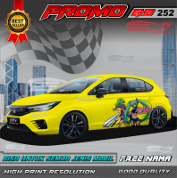 STIKER DECAL MOBIL BODY KANAN KIRI-FREE CUSTOM NAMA-STIKER RUSH, DAIHATSU GRAN MAX-EMB252