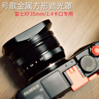 Square Metal Lens Hood Shade for Fujifilm Fuji Fujinon xf 18mm F2 XF 18MM/F2 Lens