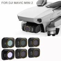 For DJI Mini 2 Drone Camera Gimbal Lens Filter ND-PL UV CPL Night Camera Lens Sunhood Protector for dji mavic mini2 Accessories
