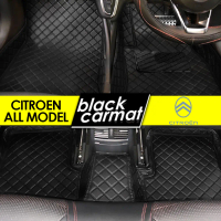 [ CITROEN MPV LIVE ] C3 C4 Premium 6D PU Leather Car Carpet Full Side Protection Car Mat Karpet Kere