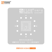 BGA Reballing Solder Template Stencil For HUAWEI Mate40Pro/RS/Kirin9000 Hi36A0/CPU