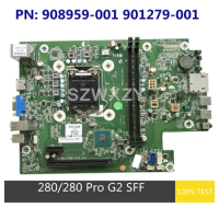 Refurbished For HP 280 G2 280 Pro G2 SFF Desktop Motherboard 908959-001 908959-601 901279-001 FX-ISL-3 H110 DDR4 LGA1151