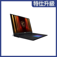 MSI微星 Titan 18 HX AI A2XWIG-025TW電競筆電(U9 285HX/64GD5/6TB/RTX5080/18/120Hz/UHD+/W11P)