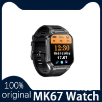 New Military Outdoor MK67 Sports Smart Watch AMOLED Bluetooth Call Voice Assistant IP68 Waterproof and Durable Men's Smart Watch