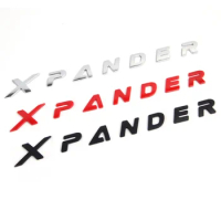 XPANDER letter front hood logo Car stickers for Mitsubishi XPANDER modification label accessories rear trunk emblem decoration