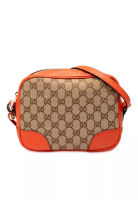 Gucci 二手 Gucci Gg 帆布 Bree 斜背包