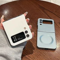 Sarung Telefon Lipat, Sesuai untuk Samsung Z flip 7 dan Zflip6 case , Pengecasan Tanpa Wayar Magneti