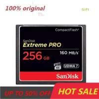 SanDisk Memory Card 160MB/S 32G 64G 128GB 256GB CF card extreme PRO High Speed compact flash card for DSLR and HD Camcorder disc