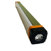 Caiyi 防水LED露營燈 手電筒 露營燈 充電手電筒 磁吸燈管 防水手電筒 多功能手電筒 驅蚊燈 22cm