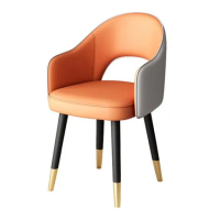 【XYG】簡約現代餐椅家用靠背椅餐桌椅(化妝椅/靠背椅/凳子/餐椅)