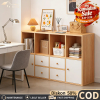 COD Lemari Kabinet Rak Buku Kayu 10 Susun Dengan Lemari Rak Penyimpanan Rak Buku Kayu Rak Susun Rak 