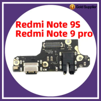 For xiaomi Redmi Note 9S Note 9 pro Dock Connector USB Charger Charging Port Flex Cable Board Replacement