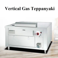 Commercial Vertical Custom Non Stick Teppanyaki Table Stainless Steel Grill Electric Gas Teppanyaki Grill Japanese