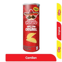 Mister Potato Keripik Kentang Original Kaleng 85 g