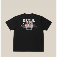 [BT21] BT21 SHORT SLEEVE T-SHIRT BLACK SEOL EUDITION