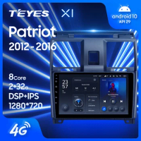 TEYES X1 For UAZ Patriot 2012 - 2016 Car Radio Multimedia Video Player Navigation GPS Android 10 No 2din 2 din dvd
