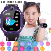 Q19 Smart Kids Watch 1.44 Inch Touch Screen SOS SIM Phone Watch Location Tracker Teens Children's Smartwatch Boy Girls Best Gift
