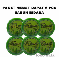 (PAKET HEMAT DAPAT 6 PCS) Sabun Bidara Ruqyah+Vco Original Hijau, Sabun Gatal