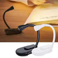 Book Lamp Mini Clip Book Light USB Charging Model Light With Stand And Clip For Home Travel Outdoor House warming home appliance