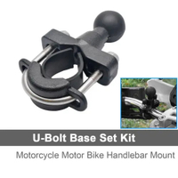 U-Bolt รถจักรยานยนต์ Handlebar Mount Base 1 "Ball สำหรับ Garmin Zumo 500 550