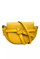 LOEWE 二手 Loewe 迷你皮革 Gate 斜背包