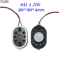 YUXI 8ohm 1.5W 20 * 30 * 4mm portable audio speaker unit with terminal line is suitable for GPS navigator speaker electronic dog