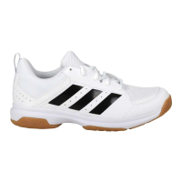 【adidas 愛迪達】LIGRA 7 W 女羽球鞋-訓練 運動 羽毛球 愛迪達 黑白(FZ4660)