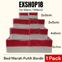 1Pack Bed Bendera Merah Putih Bordir / Badge Bendera Indonesia Bordir