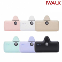 【高飛網通】iWALK PRO 五代 4800mAh 快充直插式口袋行動電源 Type-c接頭