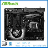 For ASRock Z370 Taichi Computer Motherboard LGA 1151 DDR4 Z370 Desktop Mainboard Used Core i5 9600K i7 9700K Cpus