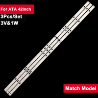 774mm 3V Tv Backlight Strip For ATA 42inch OEM/0EM40LB03-LED3030-V1.0 4C-LB400T-ZM2 3Pcs/Set Led Tv Bar 42M4080A 42M4018E
