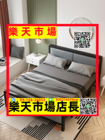 （高品質）加固折疊床木板床午休床出租房簡易床單人雙人鐵床家用成人經濟型
