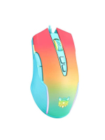 เมาส์เกมมิ่ง CW905 Wired Gaming เมาส์มีสาย อุปกรณ์เกมมิ่ง สีแดง-ส้ม-เขียว