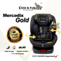(Sutera Mall Live)【Car Seat】Child and Folks Mercedix Gold And AuCdiFlex Cat Seat (New-Born To 12 Yea