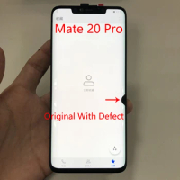 6.39'' Defect Display For Huawei Mate 20 Pro LCD Display Touch Screen Digitizer Assembly Mate20 Pro Repair Parts