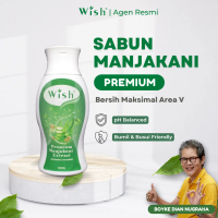Wish Sabun Kewanitaan Premium Manjakani 125mL Original Dokter Boyke - Perawatan Feminine Hygiene Ant