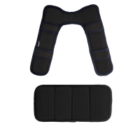 Dr.Air 多用途氣墊減震釋壓雙肩背帶墊+背包用氣墊護腰墊