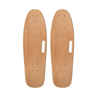 1 Piece Skateboard Deck Surf Skateboard Maple Wood 7 Plies Suit Land Carver Single Rocker Accessories Blank For Outdoor Skating
